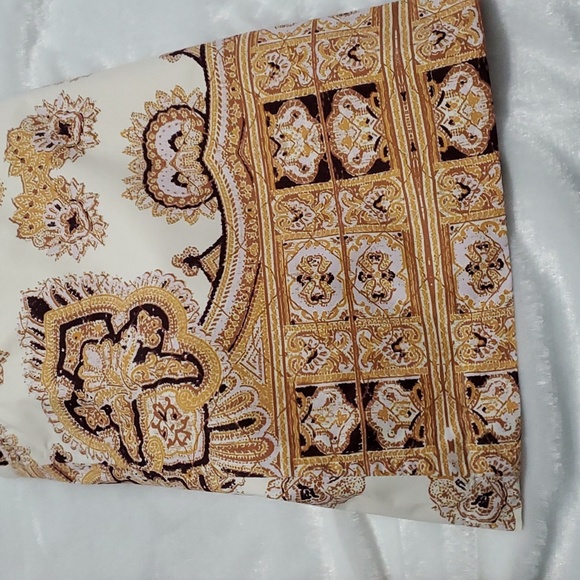 Free People Alpine Glow Printed Snow Bib Brushed Sail Paisley - Picture 7 of 12